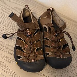 Keen Kids' Brown and Black Outdoor Sandals